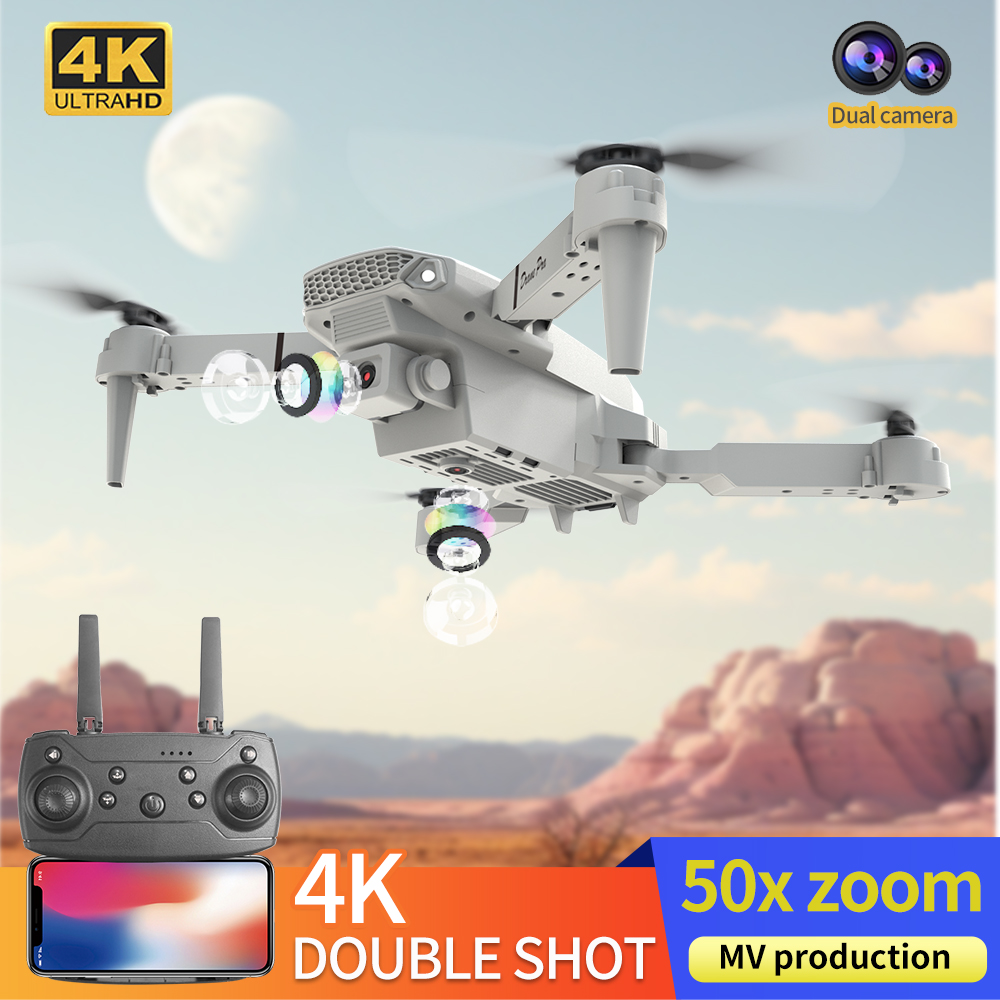 2026 NOVO E88 Drone RC Profiss - Drone Kit Professional avaliação e preço