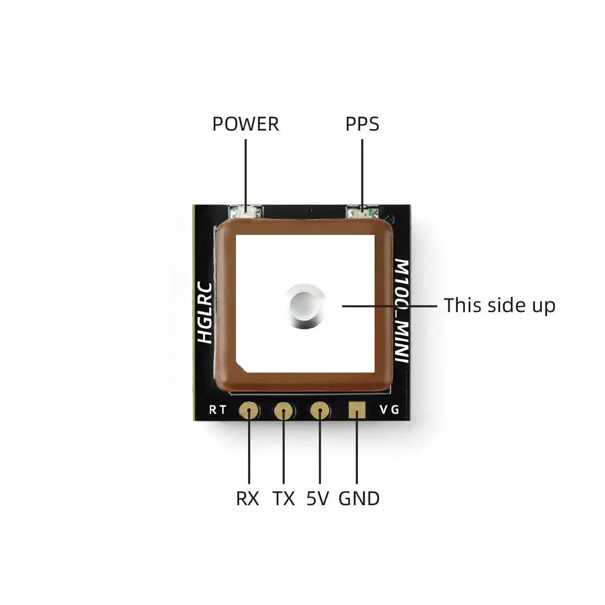 Módulo GPS Mini HGLRC M100 Chi - Drone Kit Long Range avaliação e preço